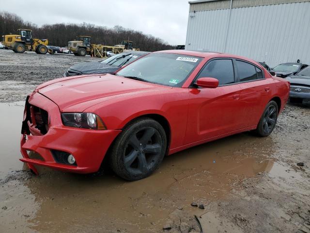 2C3CDXHG4CH132260 - 2012 DODGE CHARGER SXT RED photo 1