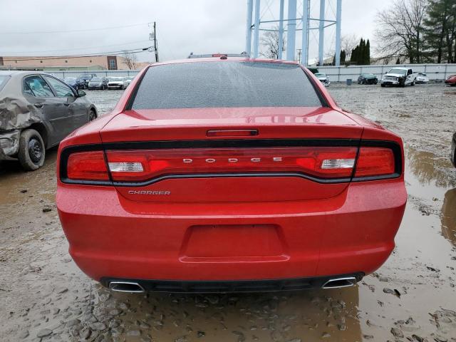 2C3CDXHG4CH132260 - 2012 DODGE CHARGER SXT RED photo 6