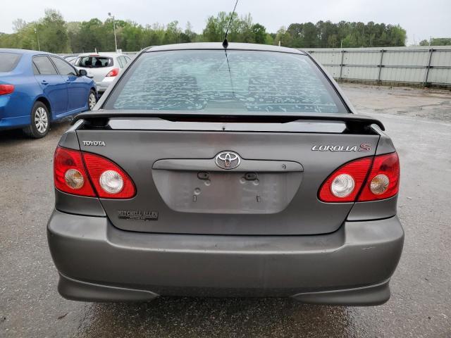 1NXBR32E66Z732915 - 2006 TOYOTA COROLLA CE GRAY photo 6