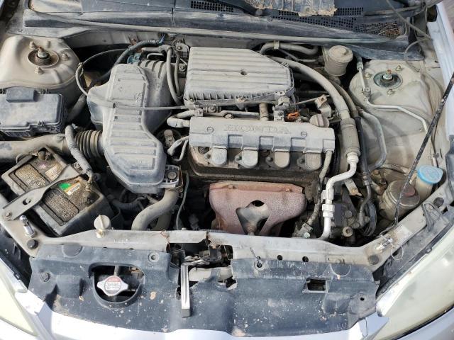 2HGES16304H590744 - 2004 HONDA CIVIC DX VP SILVER photo 11