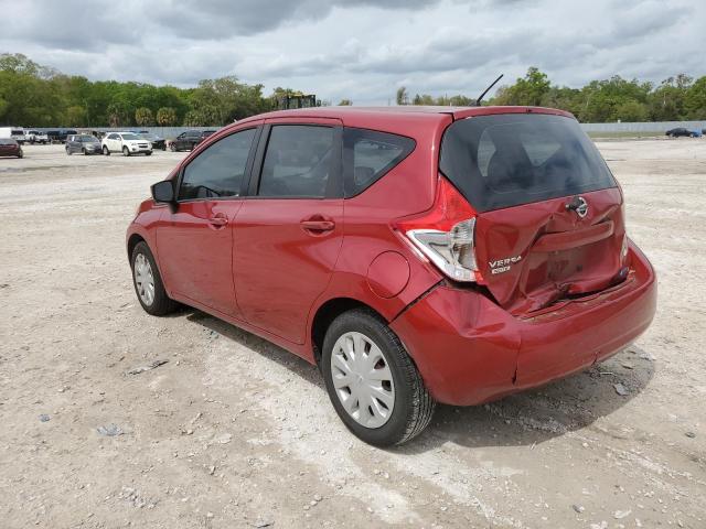 3N1CE2CP6FL419388 - 2015 NISSAN VERSA NOTE S RED photo 2