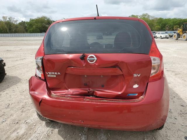 3N1CE2CP6FL419388 - 2015 NISSAN VERSA NOTE S RED photo 6