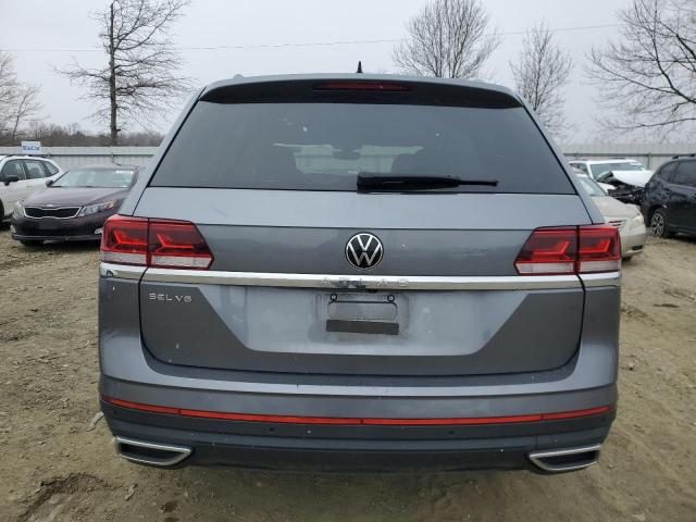 1V2ER2CAXMC598161 - 2021 VOLKSWAGEN ATLAS SEL GRAY photo 6