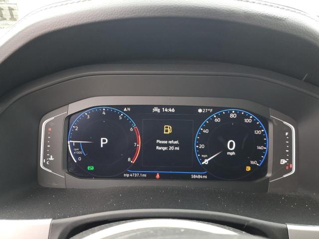 1V2ER2CAXMC598161 - 2021 VOLKSWAGEN ATLAS SEL GRAY photo 9