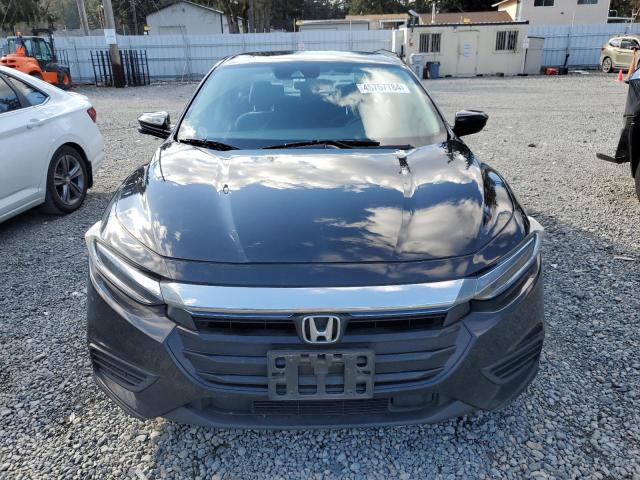 19XZE4F58KE003998 - 2019 HONDA INSIGHT EX BLACK photo 5