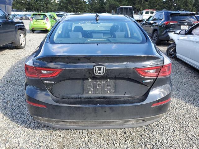 19XZE4F58KE003998 - 2019 HONDA INSIGHT EX BLACK photo 6