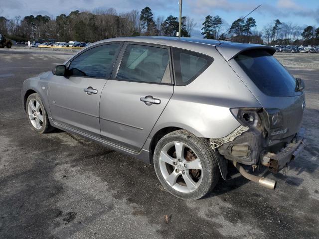 JM1BK143761526481 - 2006 MAZDA 3 HATCHBACK GRAY photo 2