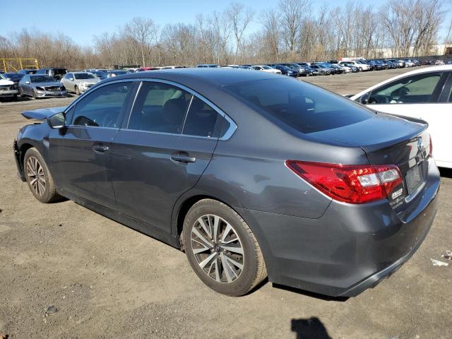 4S3BNAB67J3037435 - 2018 SUBARU LEGACY 2.5I CHARCOAL photo 2