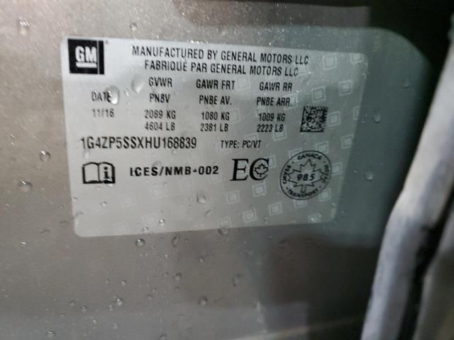 1G4ZP5SSXHU168839 - 2017 BUICK LACROSSE ESSENCE Qızıl foto 12