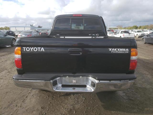 5TEGN92N44Z355112 - 2004 TOYOTA TACOMA DOUBLE CAB PRERUNNER BLACK photo 6