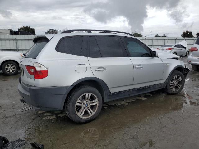 WBXPA93495WD05182 - 2005 BMW X3 3.0I SILVER photo 3