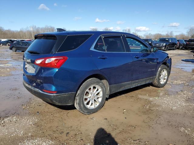 2GNAXUEV7L6186814 - 2020 CHEVROLET EQUINOX LT BLUE photo 3