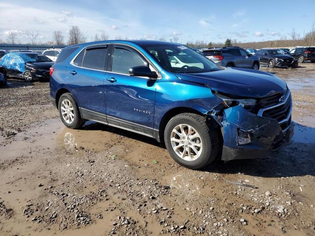 2GNAXUEV7L6186814 - 2020 CHEVROLET EQUINOX LT BLUE photo 4