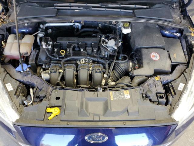 1FADP3J21HL324475 - 2017 FORD FOCUS TITANIUM BLUE photo 11