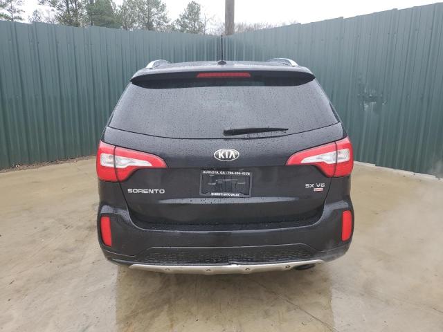 5XYKW4A78EG432136 - 2014 KIA SORENTO SX BLACK photo 6