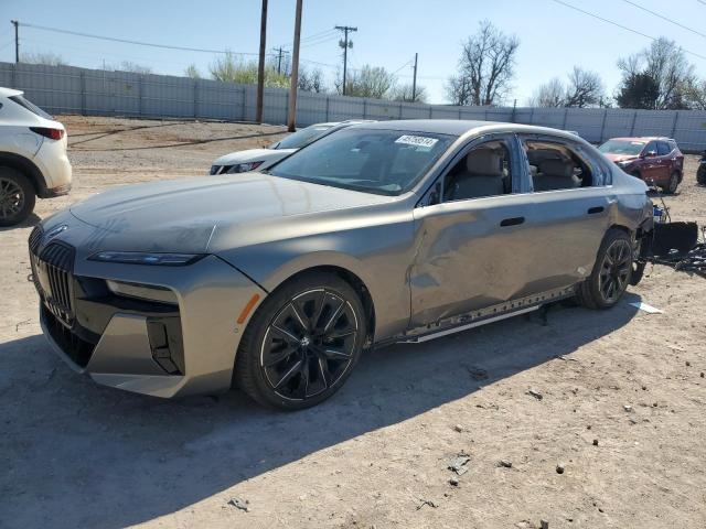 WBY53EJ07RCP49414 - 2024 BMW I7 XDRIVE60 GRAY photo 1