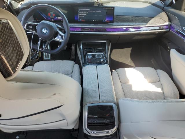 WBY53EJ07RCP49414 - 2024 BMW I7 XDRIVE60 GRAY photo 8