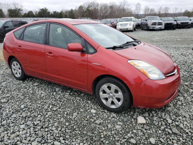 JTDKB20UX73245284 - 2007 TOYOTA PRIUS RED photo 4