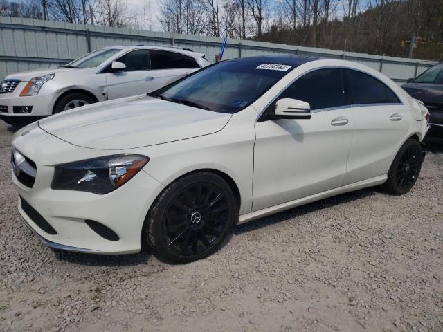 WDDSJ4GB6JN556618 - 2018 MERCEDES-BENZ CLA 250 4MATIC WHITE photo 1