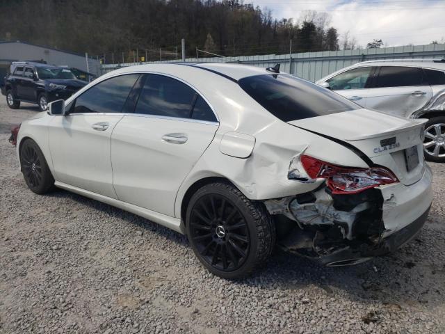 WDDSJ4GB6JN556618 - 2018 MERCEDES-BENZ CLA 250 4MATIC WHITE photo 2