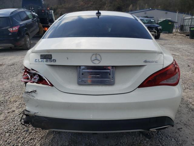 WDDSJ4GB6JN556618 - 2018 MERCEDES-BENZ CLA 250 4MATIC WHITE photo 6