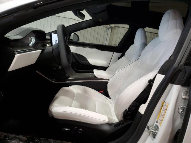 5YJSA1E62MF454511 - 2021 TESLA MODEL S WHITE photo 7