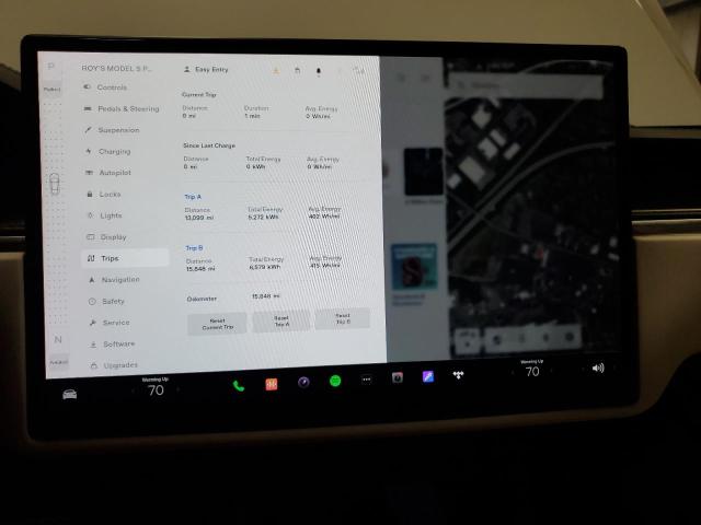 5YJSA1E62MF454511 - 2021 TESLA MODEL S თეთრი ფოტო 9