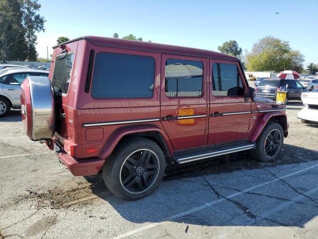 WDCYC7DH5JX295246 - 2018 MERCEDES-BENZ G 63 AMG BURGUNDY photo 3