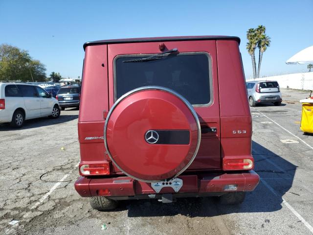 WDCYC7DH5JX295246 - 2018 MERCEDES-BENZ G 63 AMG BURGUNDY photo 6