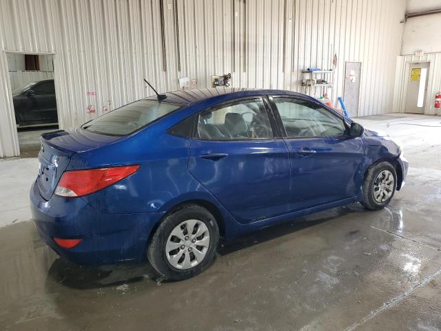 KMHCT4AE6GU987479 - 2016 HYUNDAI ACCENT SE BLUE photo 3