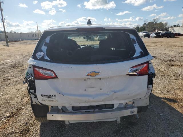 3GNAXHEV9MS153386 - 2021 CHEVROLET EQUINOX LS WHITE photo 6