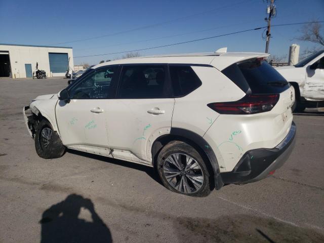 5N1BT3BA9NC728537 - 2022 NISSAN ROGUE SV WHITE photo 2