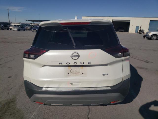 5N1BT3BA9NC728537 - 2022 NISSAN ROGUE SV WHITE photo 6