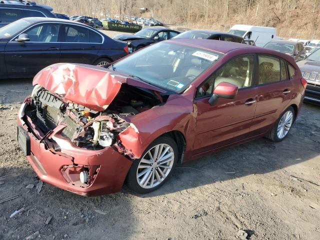 JF1GPAG60D2812313 - 2013 SUBARU IMPREZA LIMITED RED photo 1