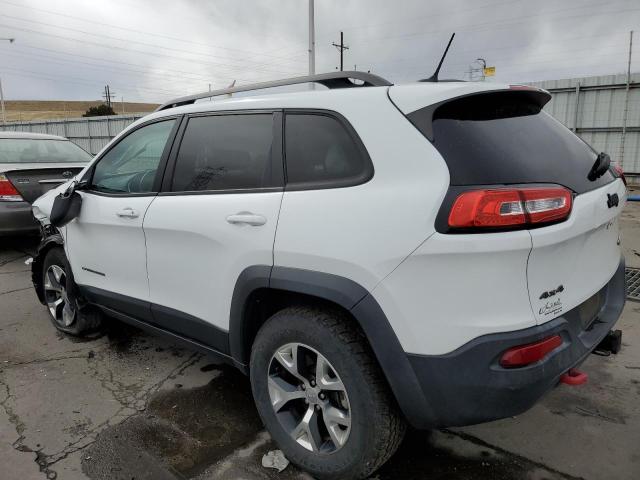 1C4PJMBS3FW675249 - 2015 JEEP CHEROKEE TRAILHAWK WHITE photo 2