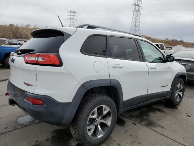 1C4PJMBS3FW675249 - 2015 JEEP CHEROKEE TRAILHAWK WHITE photo 3