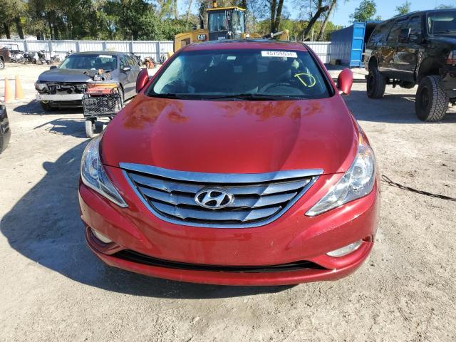 5NPEC4AC5BH152830 - 2011 HYUNDAI SONATA SE RED photo 5