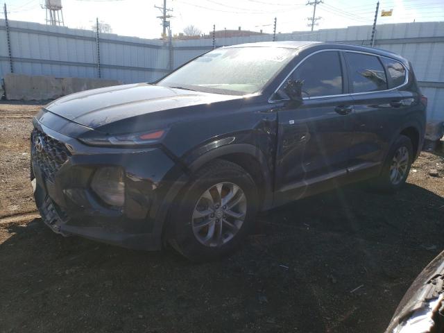 5NMS23AD6KH110317 - 2019 HYUNDAI SANTA FE SE BLACK photo 1