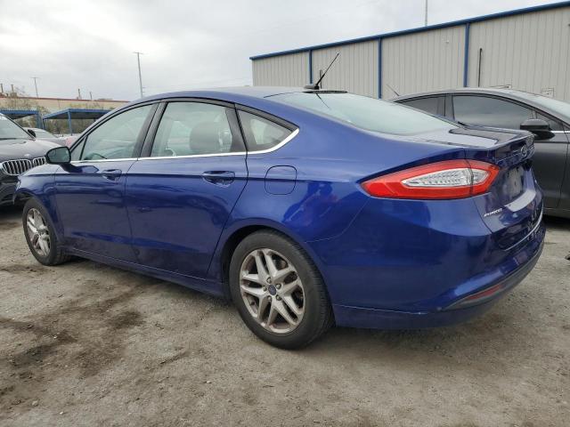 3FA6P0H7XGR367172 - 2016 FORD FUSION SE BLUE photo 2