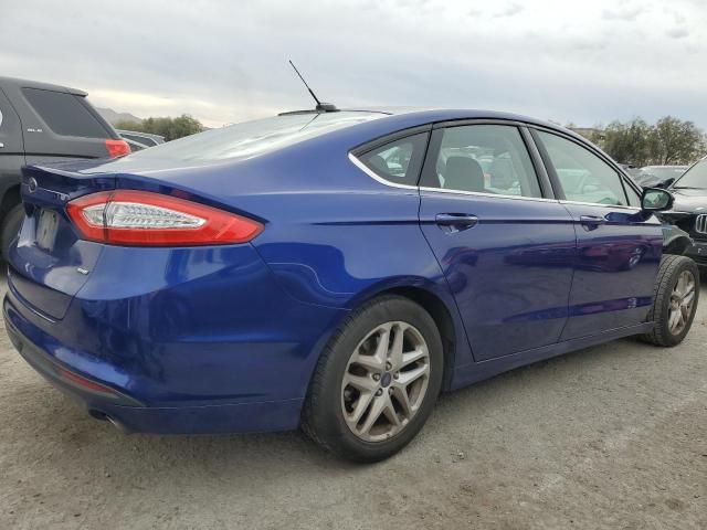 3FA6P0H7XGR367172 - 2016 FORD FUSION SE BLUE photo 3