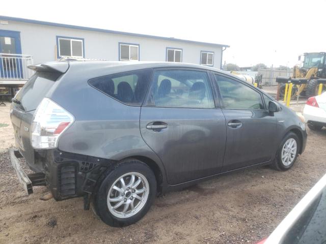 JTDZN3EUXD3281976 - 2013 TOYOTA PRIUS V GRAY photo 3