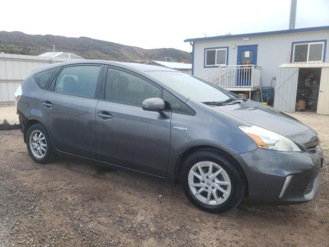 JTDZN3EUXD3281976 - 2013 TOYOTA PRIUS V GRAY photo 4