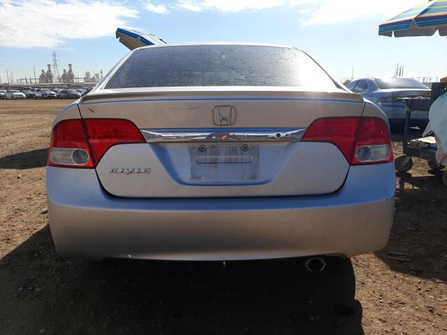 2HGFA16659H320501 - 2009 HONDA CIVIC LX-S فضي صورة 6