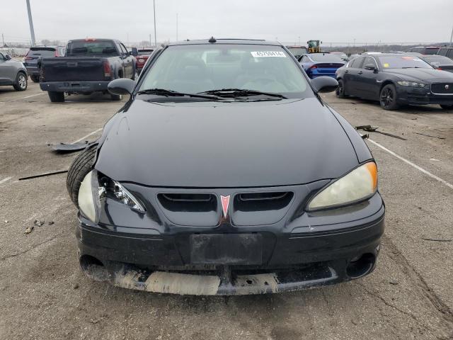 1G2NV12E53C320377 - 2003 PONTIAC GRAND AM GT1 BLACK photo 5