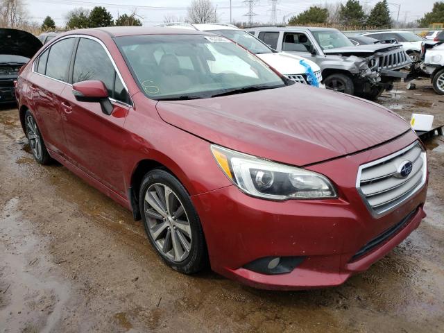 4S3BNBJ65F3034693 - 2015 SUBARU LEGACY 2.5I LIMITED RED photo 4