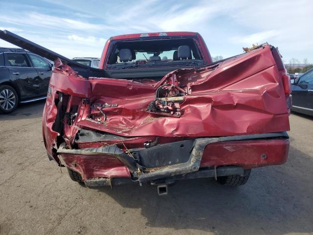 1FTEX1EP1GFB80433 - 2016 FORD F150 SUPER CAB RED photo 6