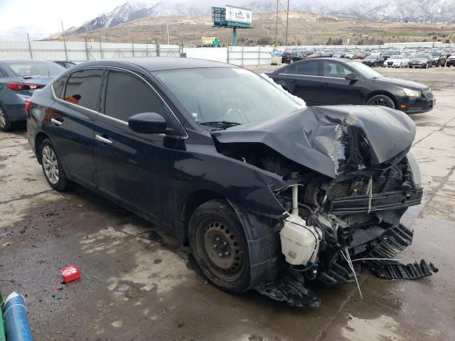 3N1AB7AP3GY307796 - 2016 NISSAN SENTRA S BLACK photo 4