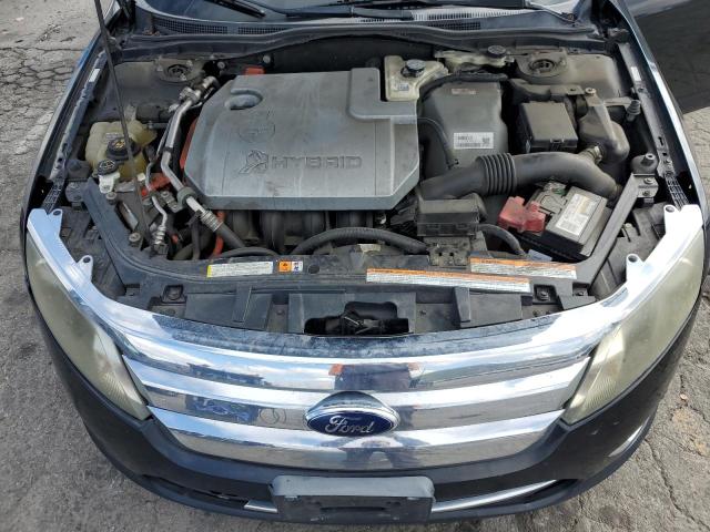 3FADP0L3XAR165418 - 2010 FORD FUSION HYBRID GRAY photo 11