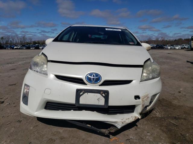 JTDKN3DU2B0282461 - 2011 TOYOTA PRIUS WHITE photo 5