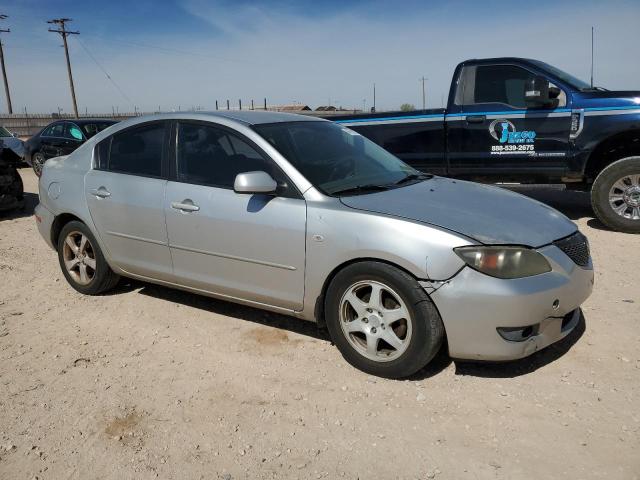 JM1BK32F361516264 - 2006 MAZDA 3 I SILVER photo 4